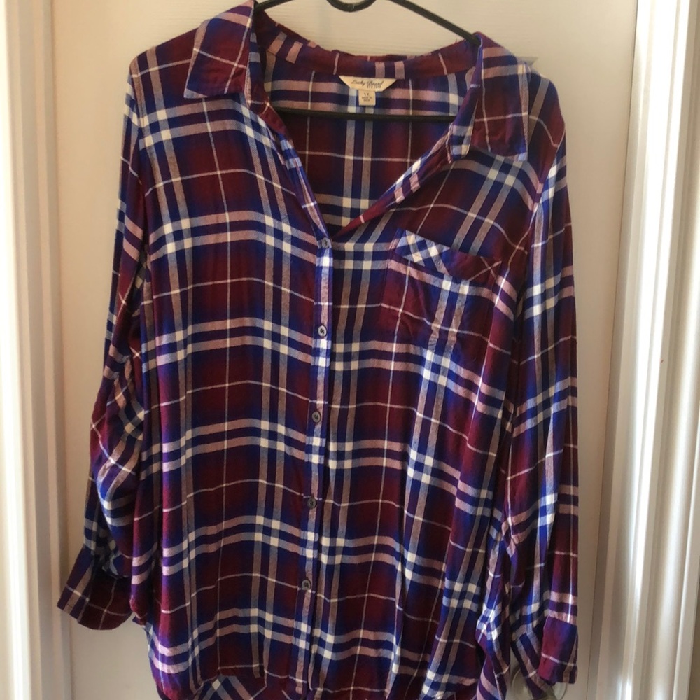 Flannel button up